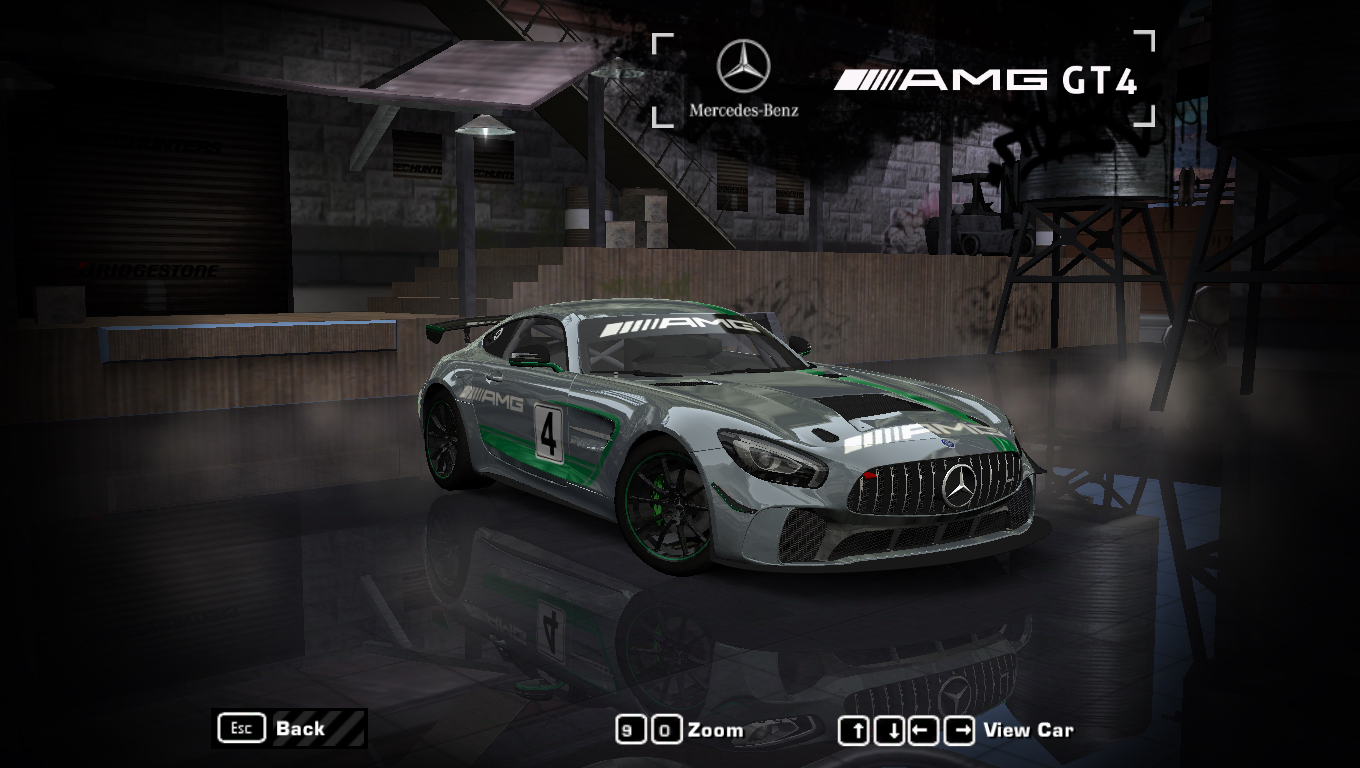 Need For Speed Most Wanted Mercedes Benz 2019 AMG GT4 +[ADDON]