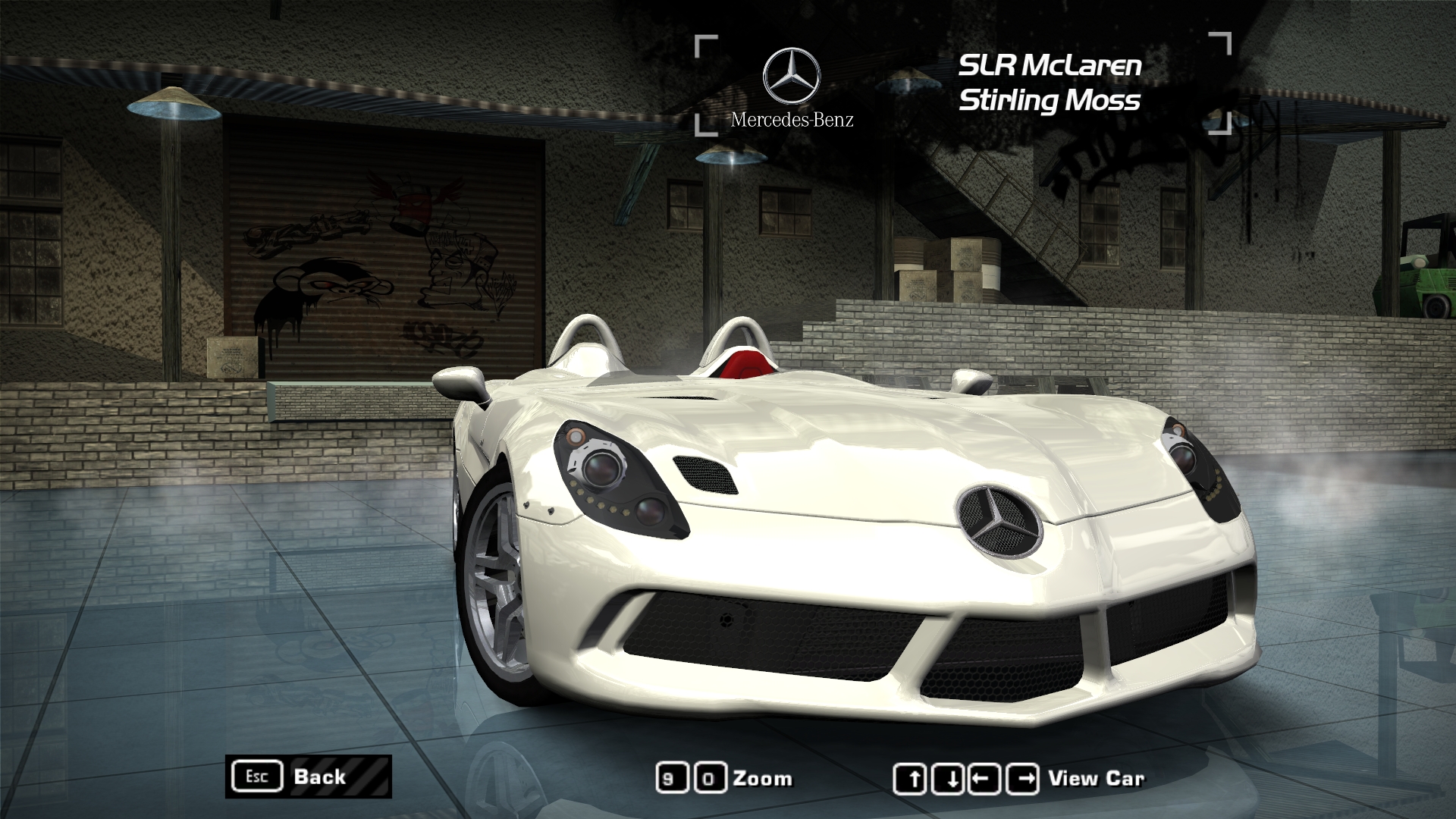 Need For Speed Most Wanted Mercedes Benz SLR Stirling Moss