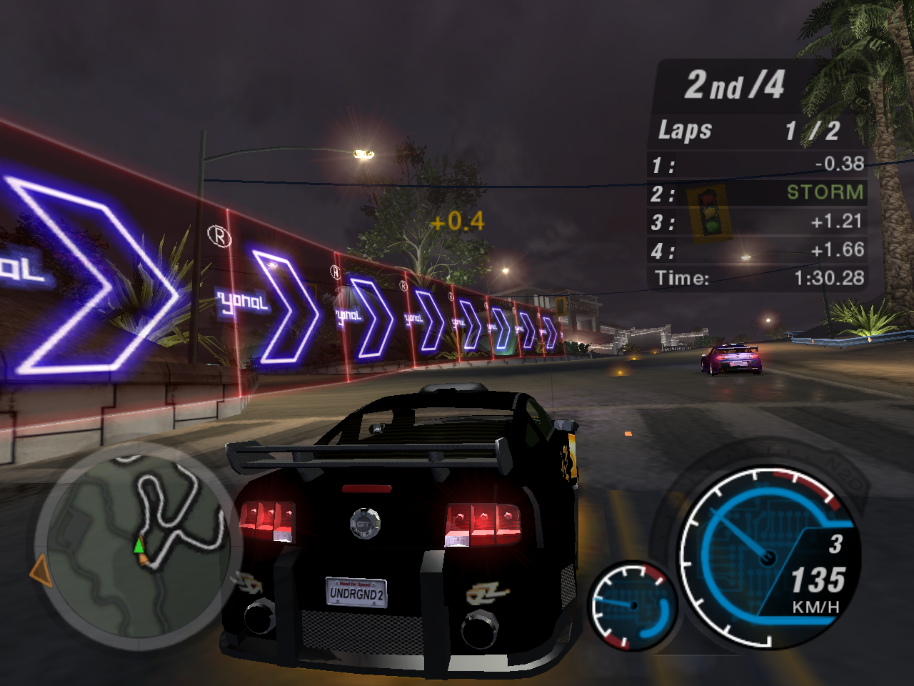 Need For Speed Underground 2 New track barriers