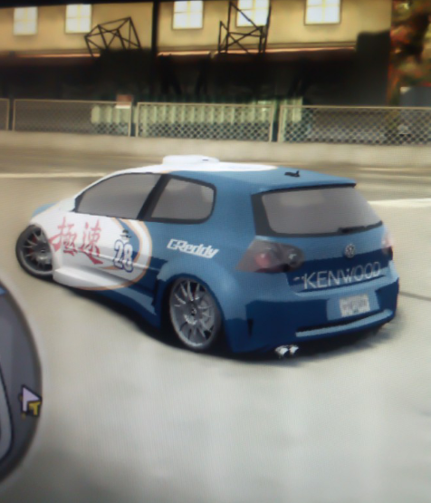 Need For Speed Most Wanted Volkswagen Smoked lights