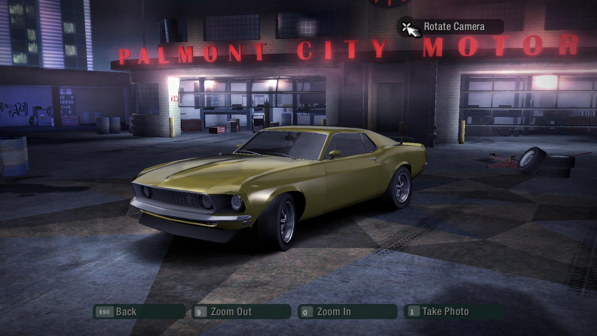 Need For Speed Carbon 1969 Ford Mustang Boss 302