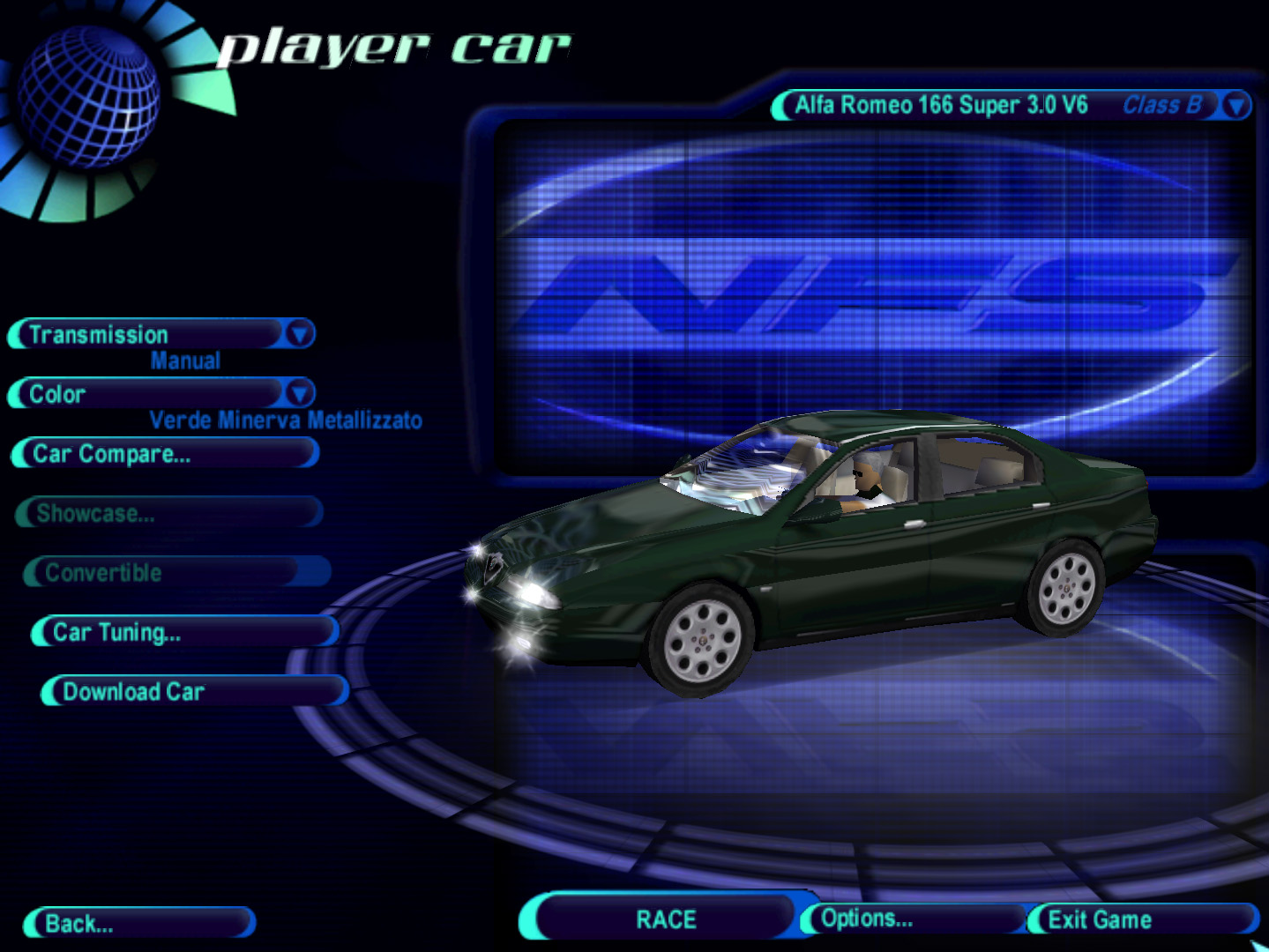 Need For Speed High Stakes 1998 Alfa Romeo 166 3.0 V6 Super