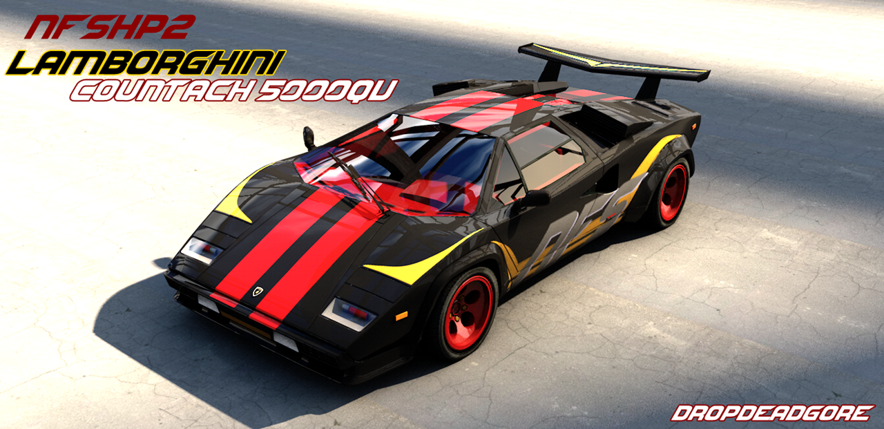 Need For Speed Hot Pursuit 2 Lamborghini Countach 5000QV