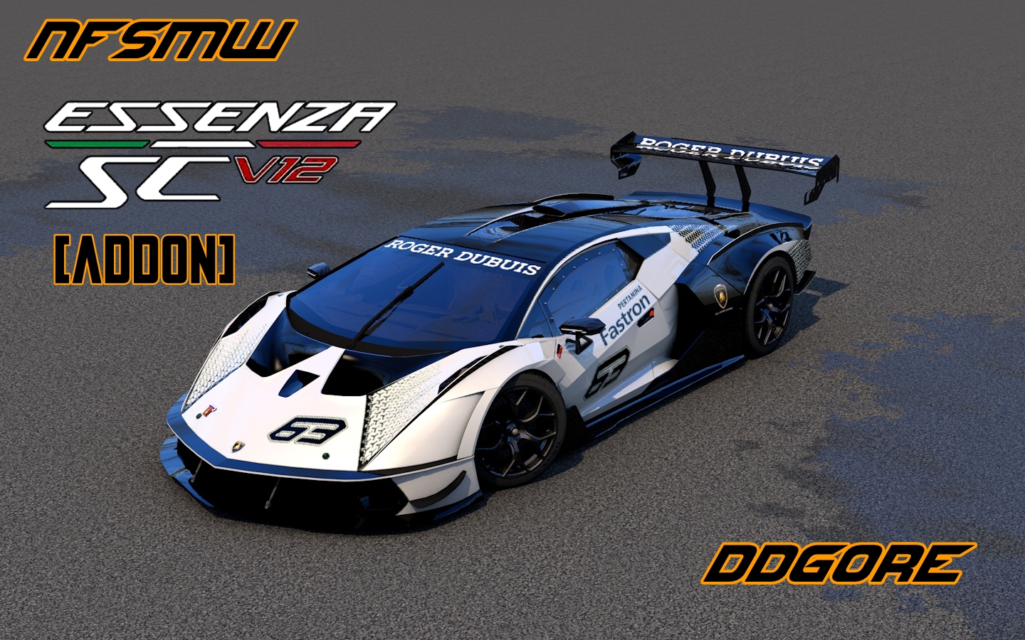 Need For Speed Most Wanted Lamborghini Essenza SCV12 2021 [ADDON]