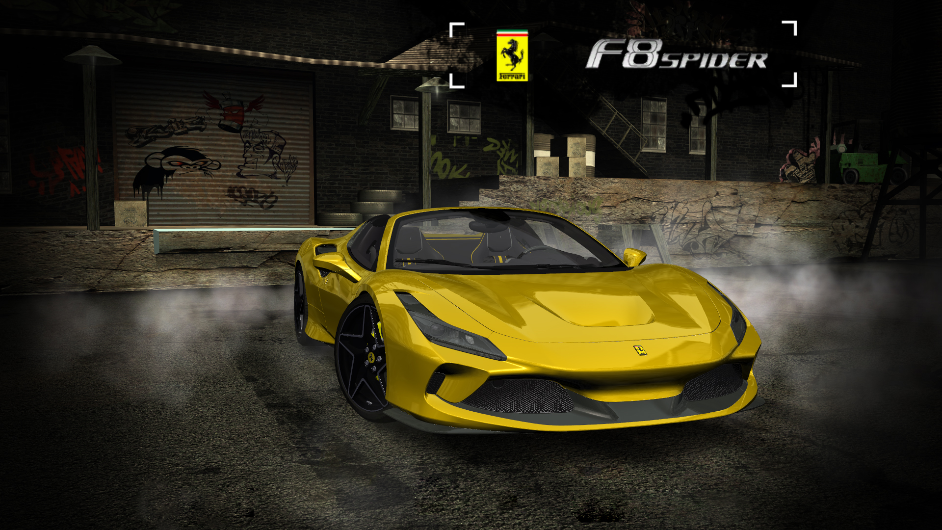 Need For Speed Most Wanted Ferrari F8 Spider '20
