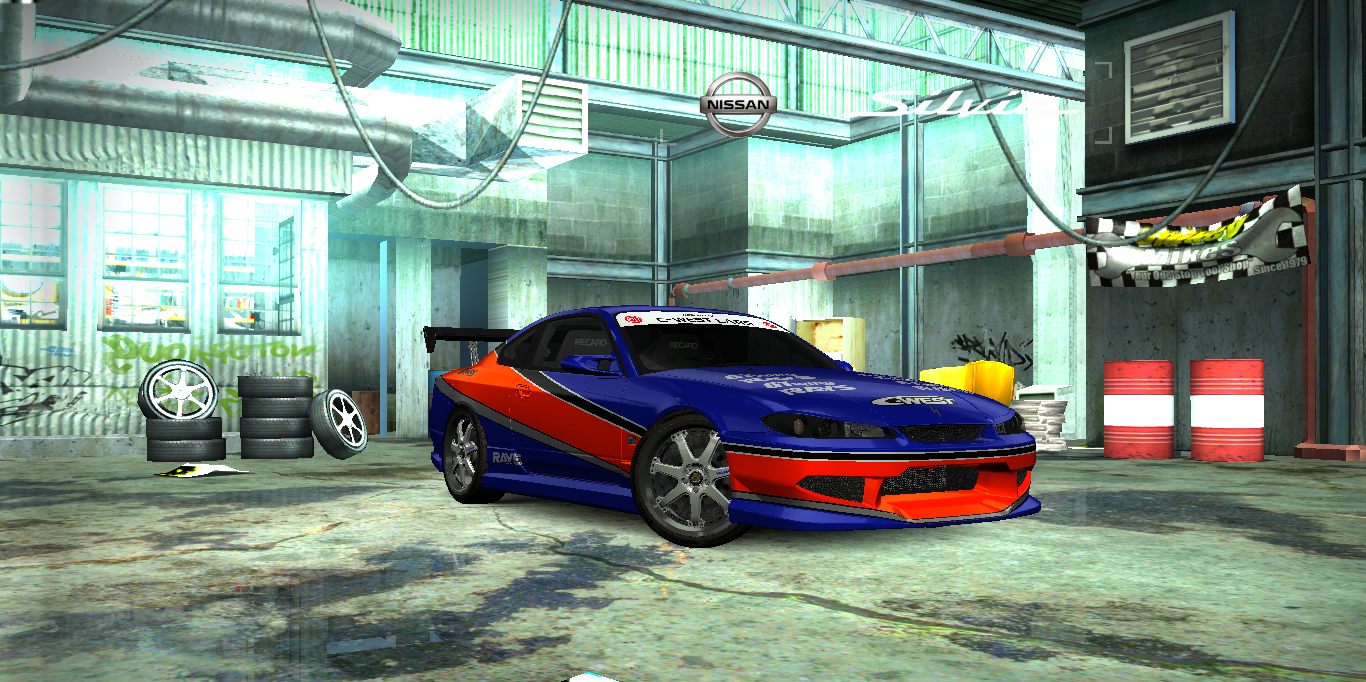 Need For Speed Most Wanted Nissan Silvia (S15) "Mona Lisa"