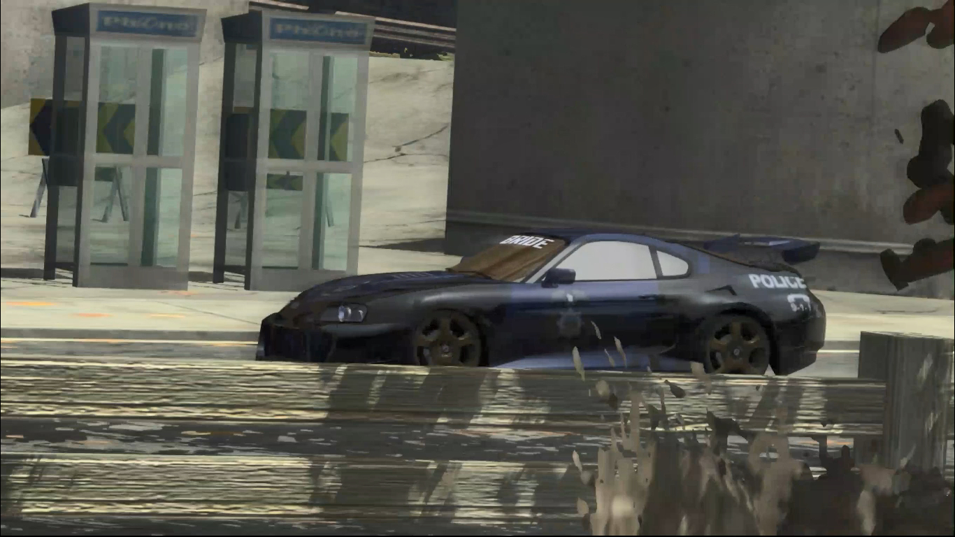 Need For Speed Most Wanted Vic's Cop Toyota Supra