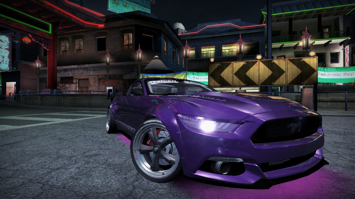 Need For Speed Carbon Ford Mustang GT S550 '15 Extended customization (ADDON)