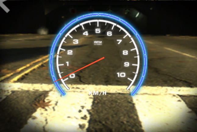Need For Speed Most Wanted NFS Heat speedometter for NFS MW V1