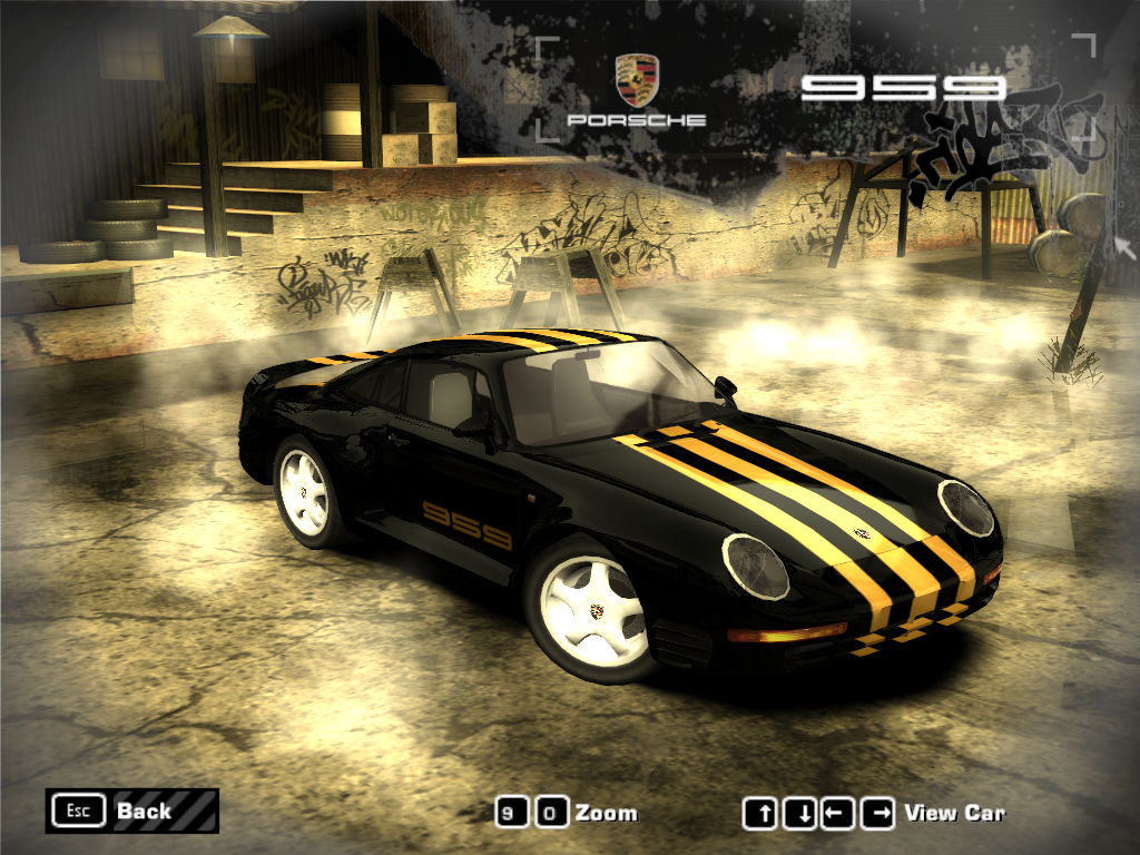Need For Speed Most Wanted 1988 Porsche 959
