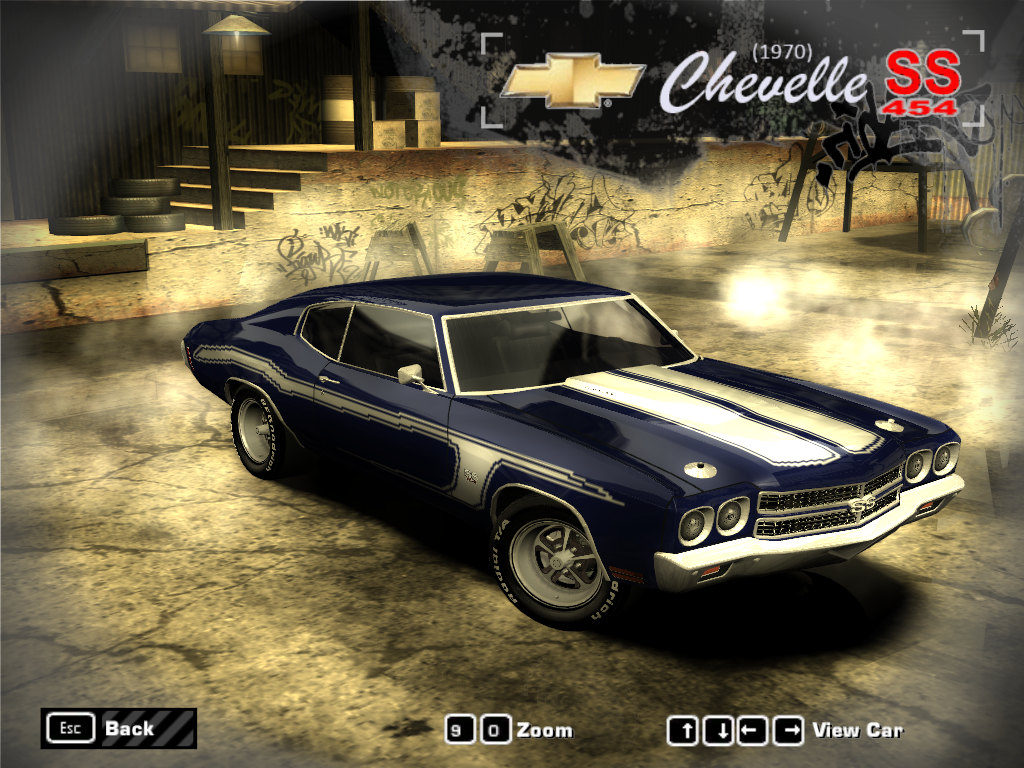Need For Speed Most Wanted 1970 Chevrolet Chevelle SS 454