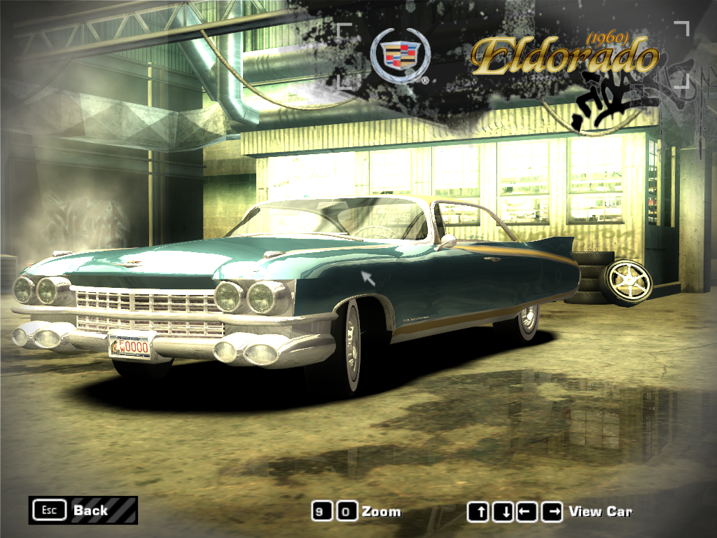 Need For Speed Most Wanted 1960 Cadillac Eldorado