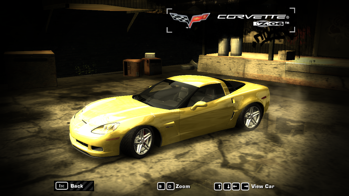Need For Speed Most Wanted Chevrolet Corvette Z06 (BINARY)