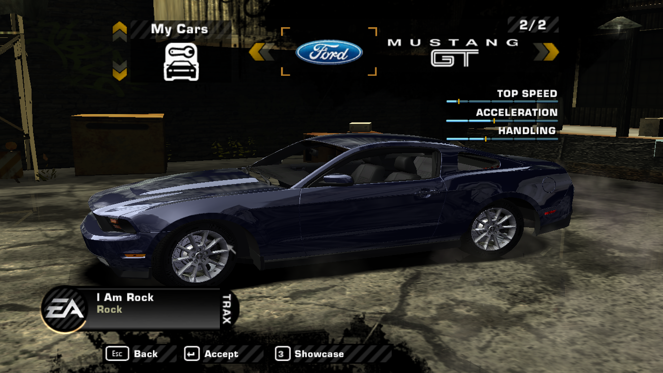 Need For Speed Most Wanted 2012 Ford Mustang GT