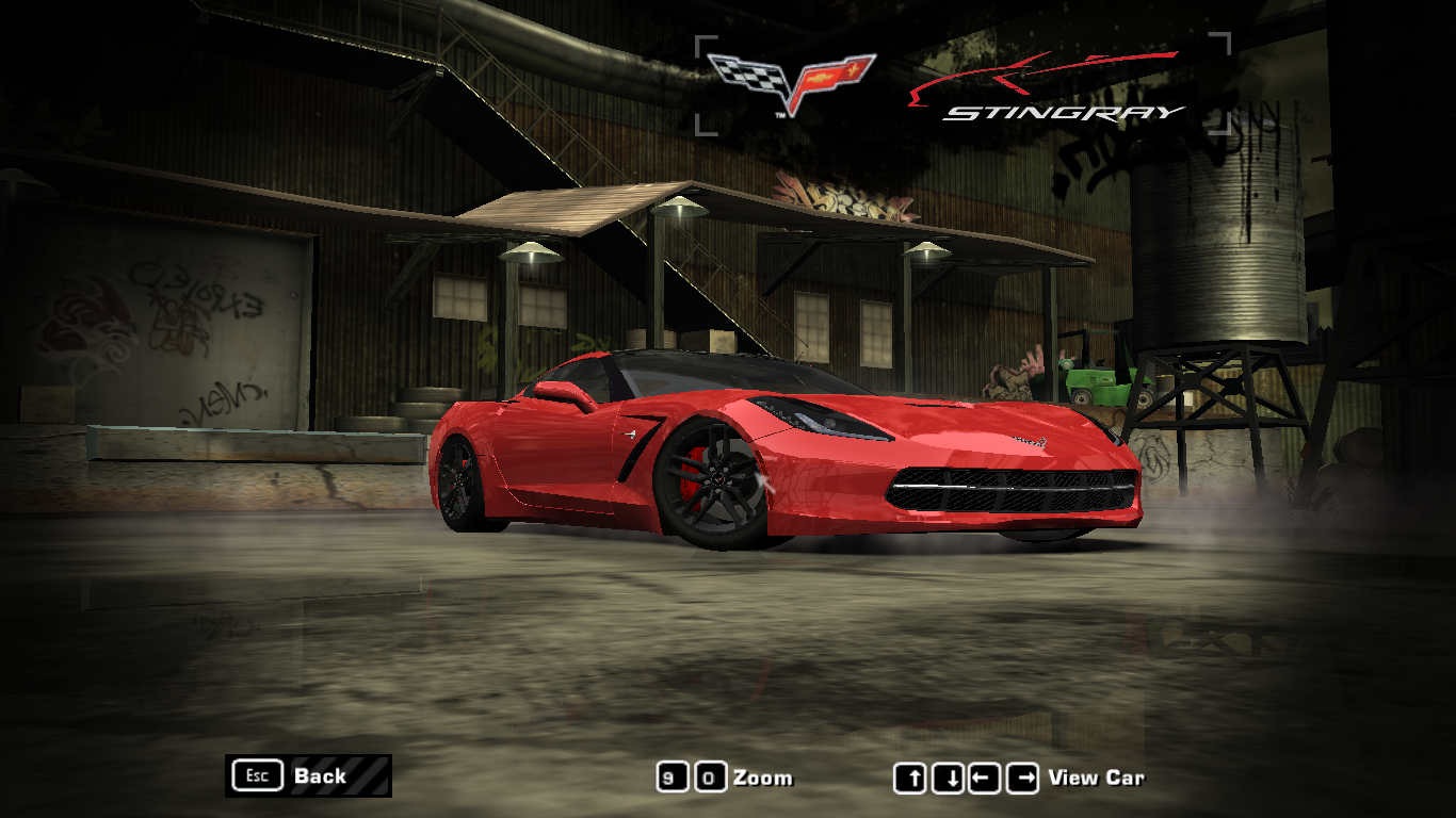 Need For Speed Most Wanted Chevrolet Corvette Stingray C7 2014