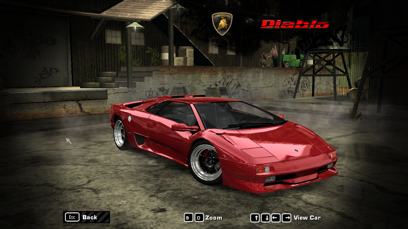 Need For Speed Most Wanted 1996 Lamborghini Diablo SV