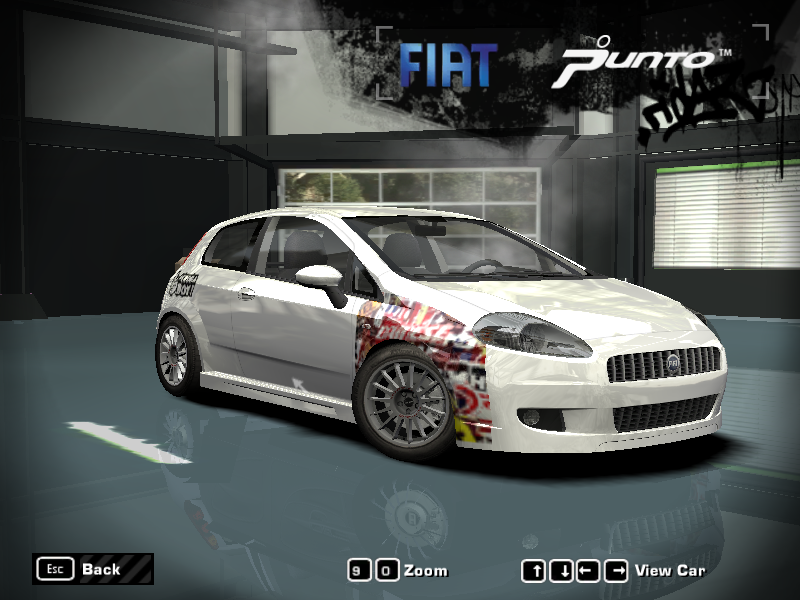 Need For Speed Most Wanted Fiat Punto Vinyls Brazilian Edition