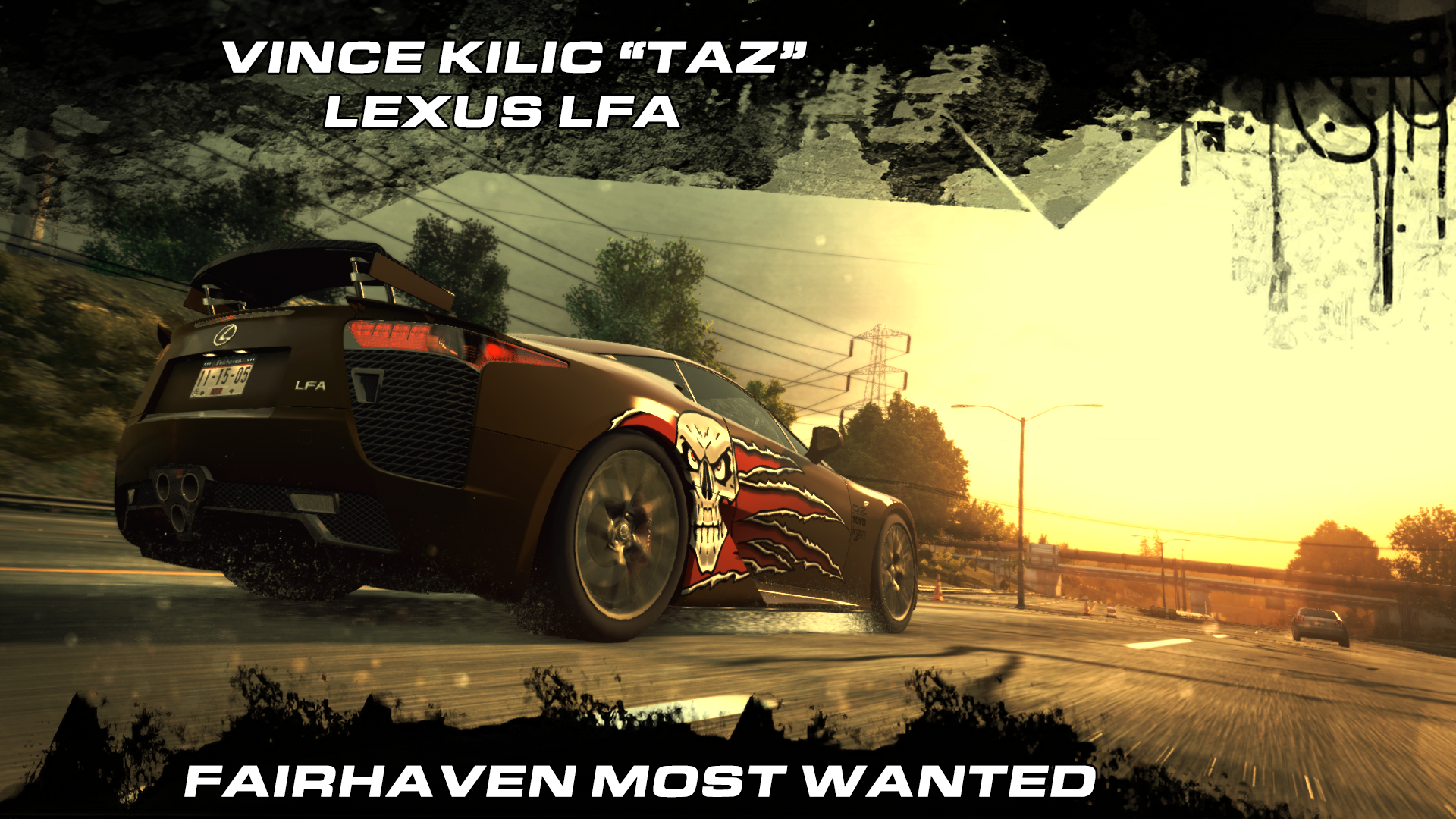 Lexus Vince Kilic "Taz" LFA