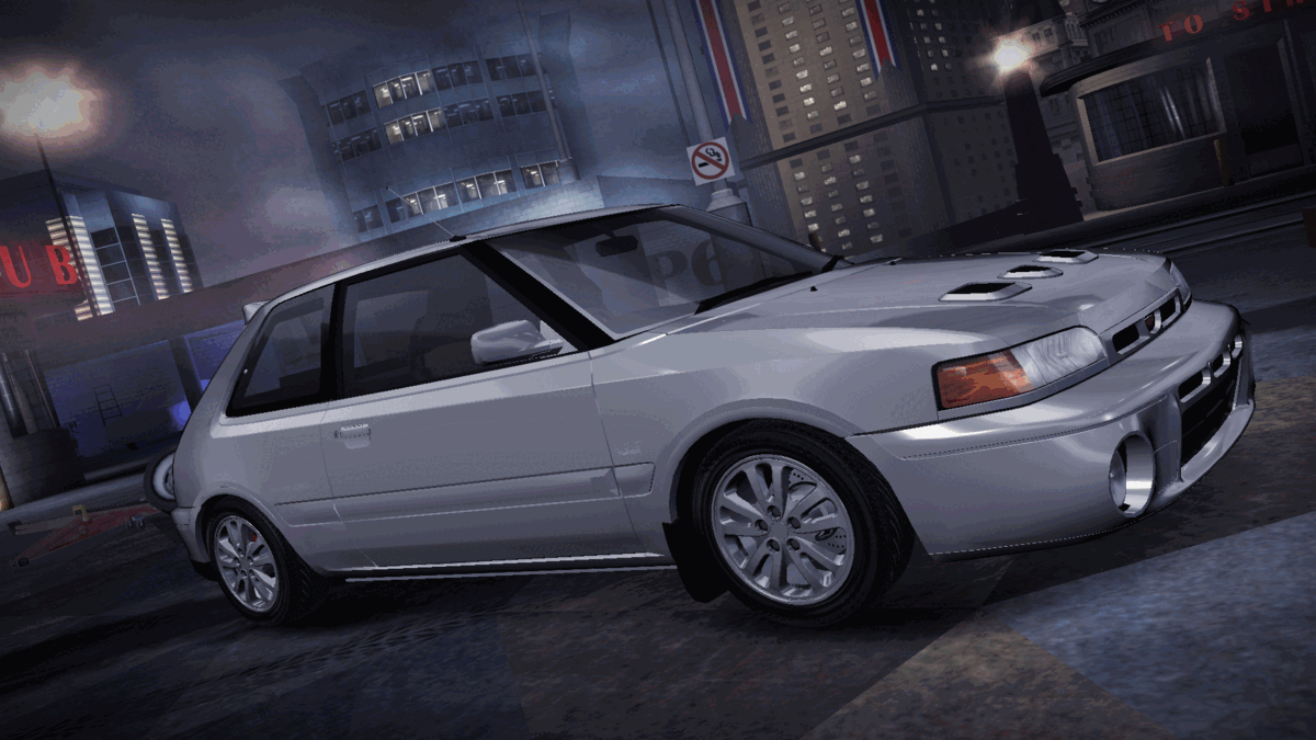 Need For Speed Carbon 1992 Mazda Familia GT-R (ECV3 support)