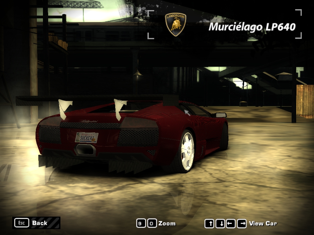 Need For Speed Most Wanted Lamborghini Murcielago LP640