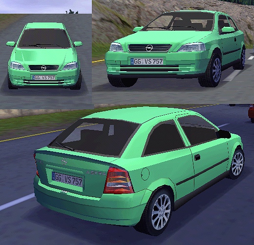 Need For Speed High Stakes Opel Astra G 3door (1998)
