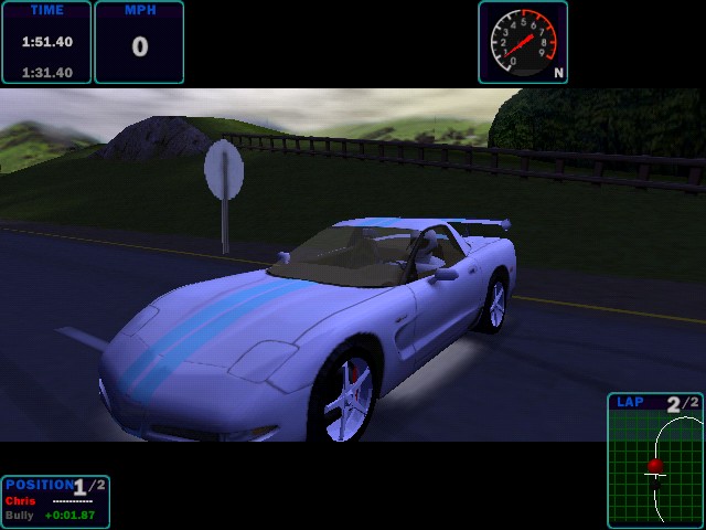 Need For Speed High Stakes Chevrolet Corvette Ice Edition