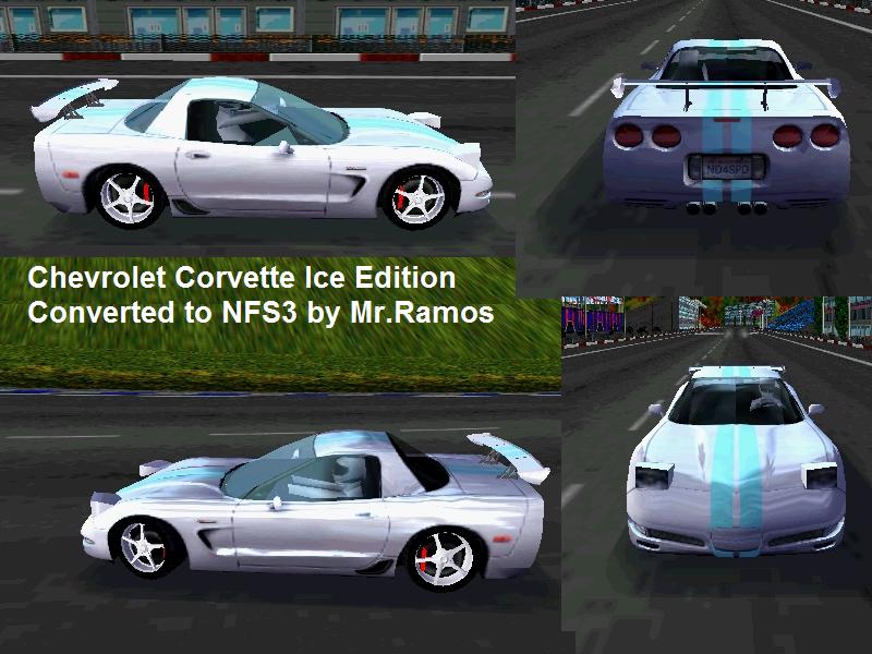 Need For Speed Hot Pursuit Chevrolet Corvette Ice Edition
