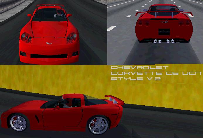 Need For Speed Hot Pursuit Chevrolet Corvette C6 UCN Style V.2