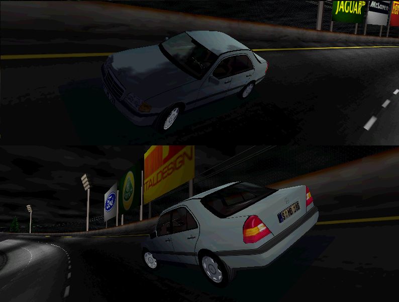 Need For Speed Hot Pursuit Mercedes Benz C180 Classic