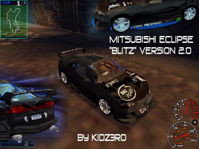 Need For Speed Hot Pursuit Mitsubishi Eclipse Blitz v2.0