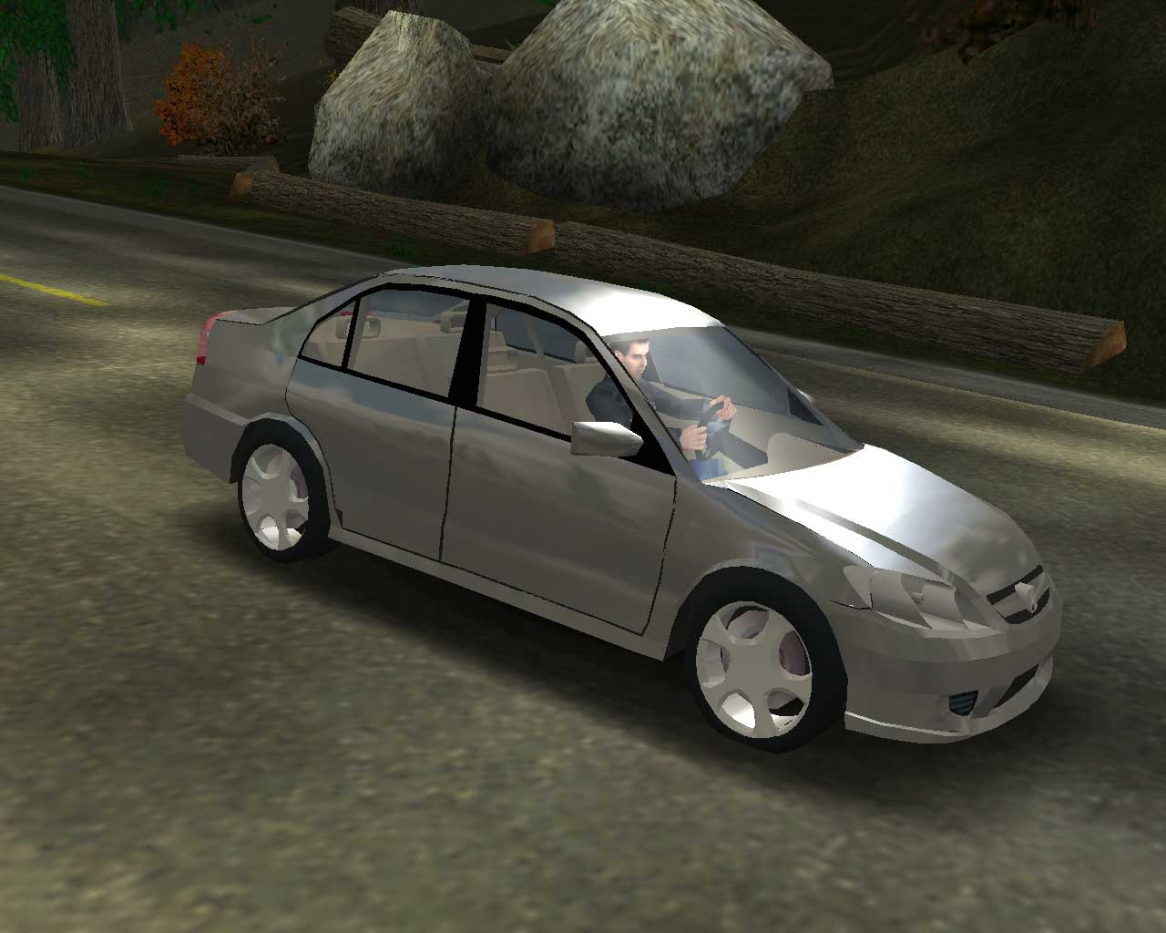 Need For Speed Hot Pursuit 2 Honda Civic Sedan (2004)