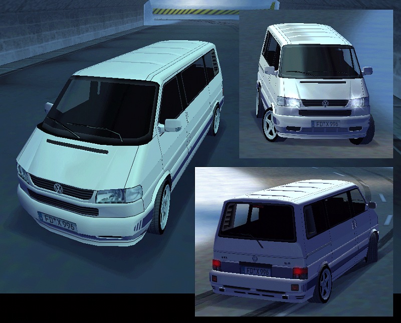 Need For Speed High Stakes Volkswagen T4 Claer CT/4 993 (2003)