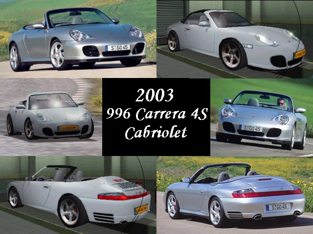 Need For Speed Porsche Unleashed Porsche 2003 996 Carrera 4S Cabrio