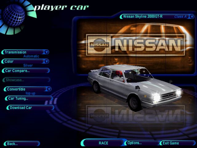Need For Speed High Stakes Nissan Skyline 2000GT-R