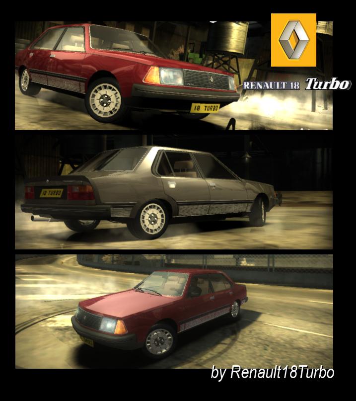 Need For Speed Most Wanted Renault 18 Turbo