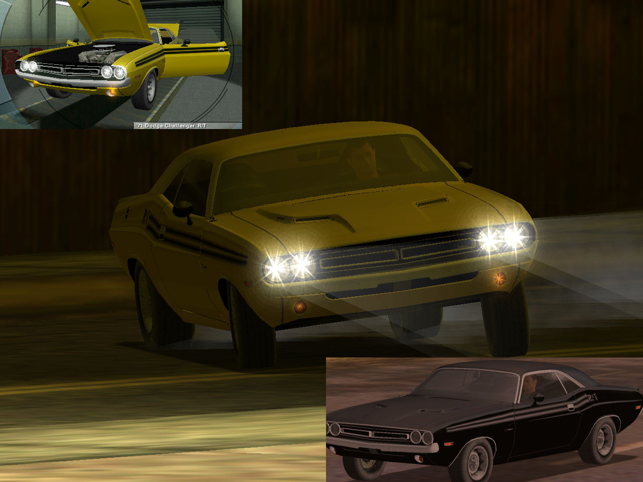 Need For Speed Porsche Unleashed Dodge Challenger R/T(1971)