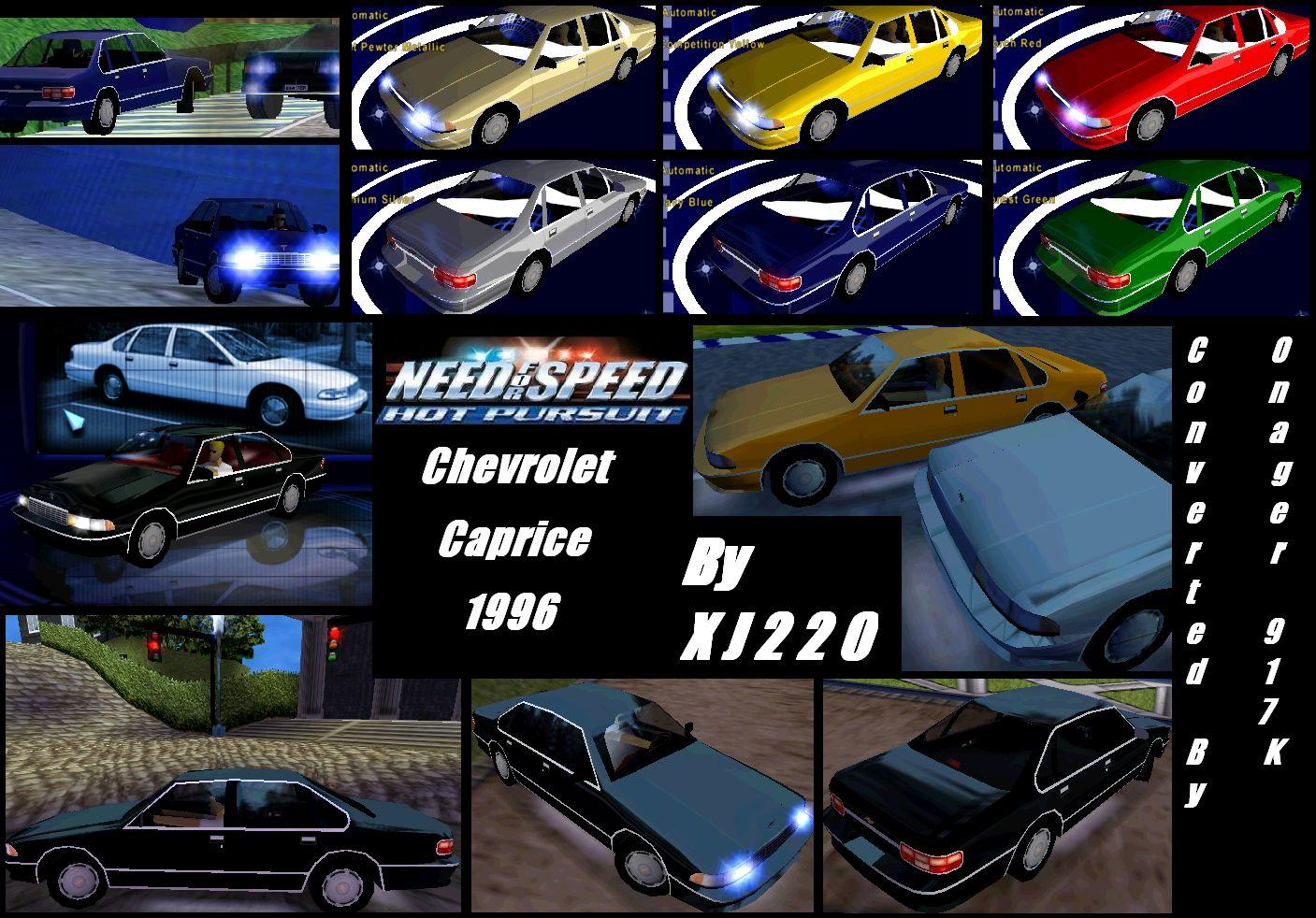 Need For Speed Hot Pursuit Chevrolet Caprice 1996