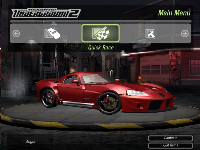 Need For Speed Underground 2 Dodge VIPER SRT