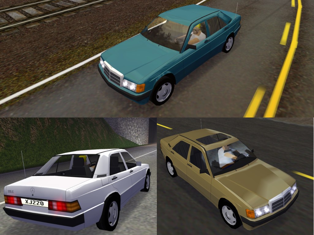 Need For Speed High Stakes Mercedes Benz 190 E 2.0 (W201)