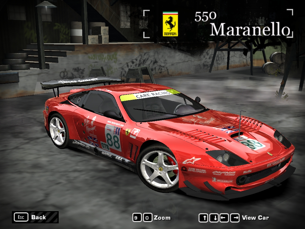Need For Speed Most Wanted Ferrari 550 Maranello (2003)