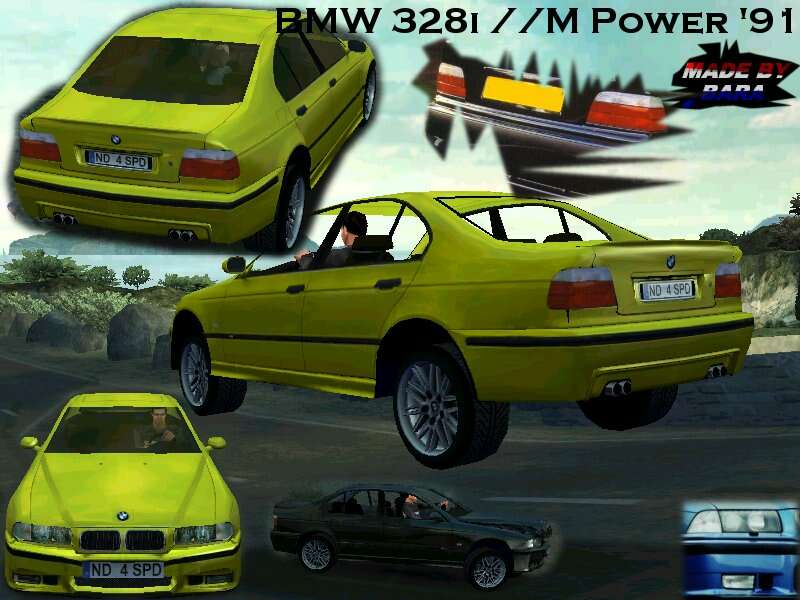 Need For Speed Hot Pursuit 2 BMW 328i M Power (1991)