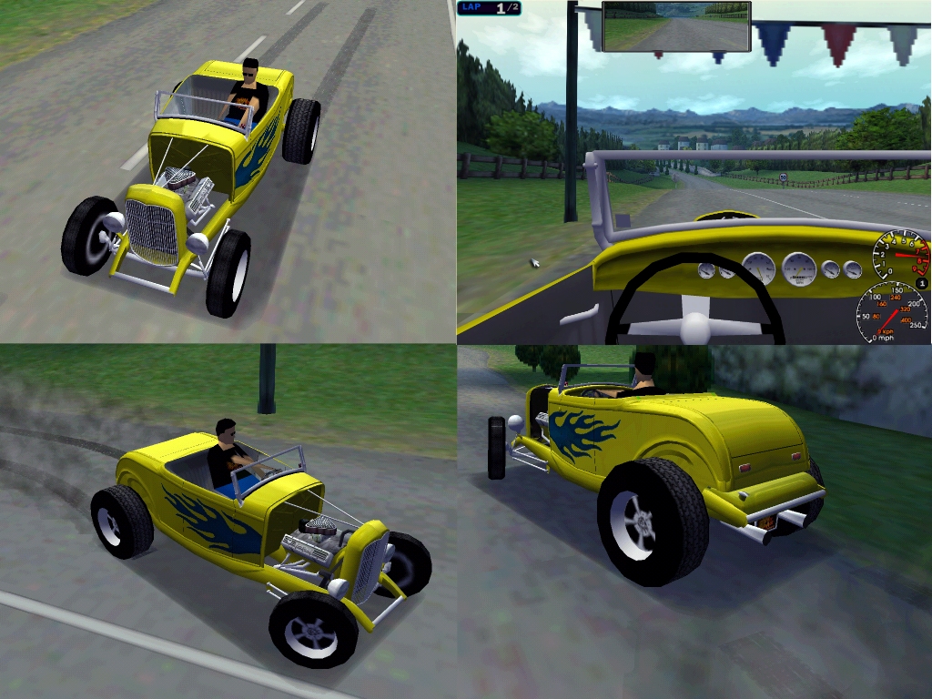 Need For Speed High Stakes Ford Roadster Hi Boy  (NO MENU MODS)