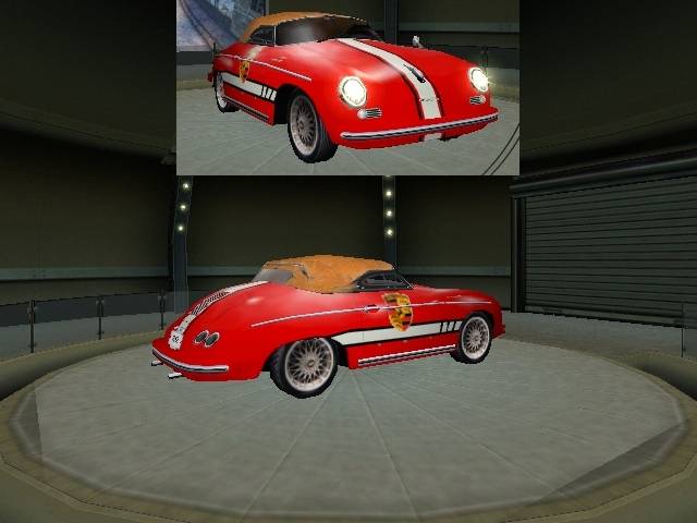 Need For Speed Porsche Unleashed Porsche --EVO 2 PACK-- 356 A Speedster
