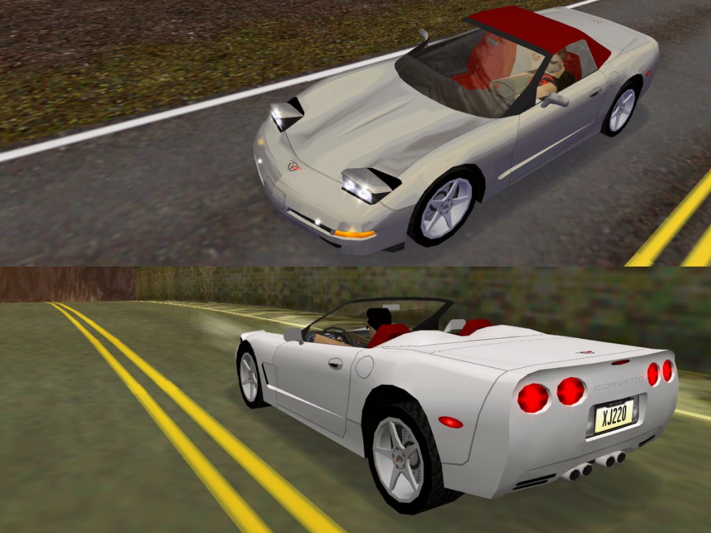 Need For Speed High Stakes Chevrolet Corvette C5 Convertible