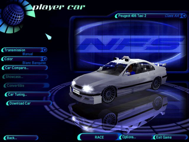 Need For Speed High Stakes Peugeot 406 Taxi 2