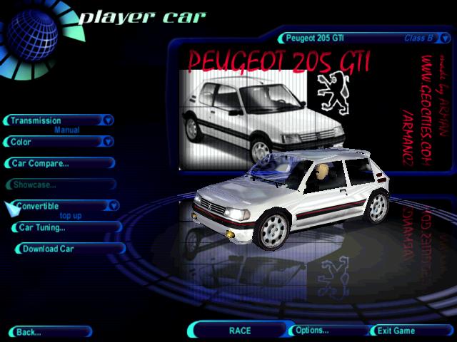 Need For Speed High Stakes Peugeot 205 GTi