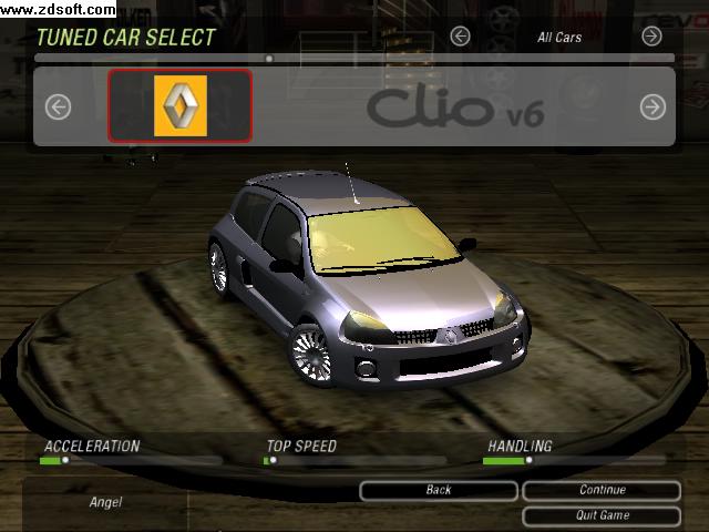 Need For Speed Underground 2 Renault CLIO SPORT V6