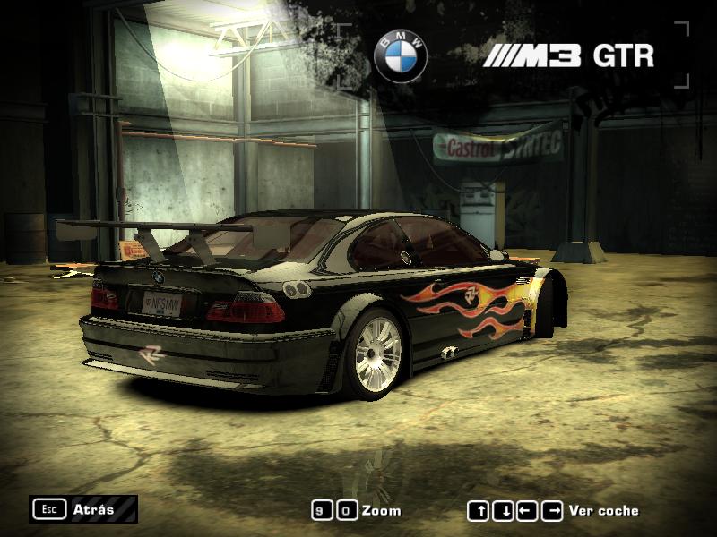 Need For Speed Most Wanted BMW M3 GTR E46 Razor's vinyl