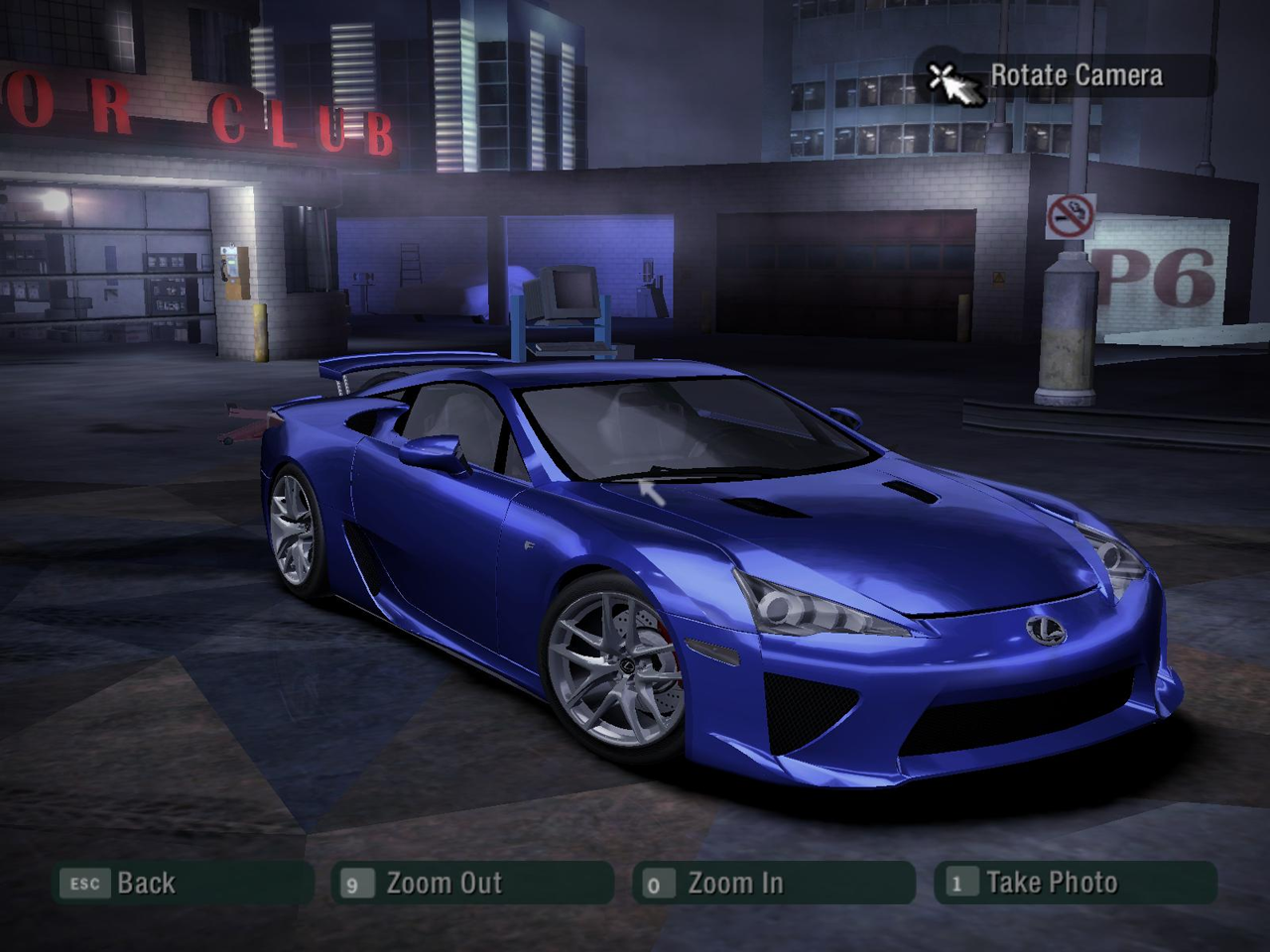 Need For Speed Carbon Lexus LF-A (2011)