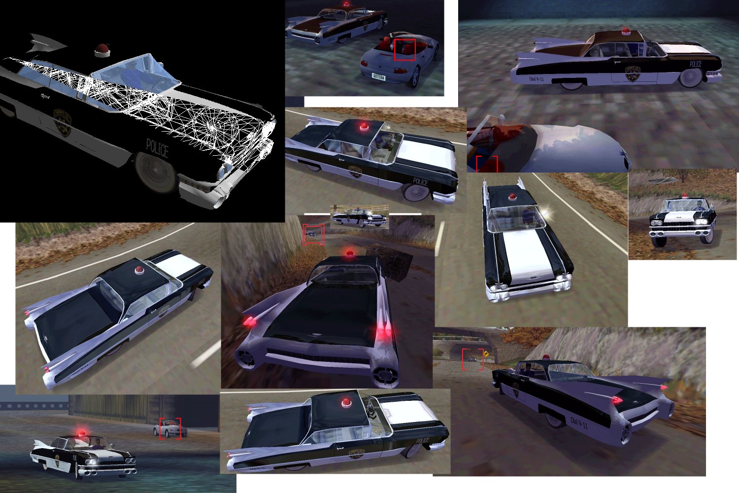Need For Speed High Stakes Cadillac Pursuit '59 Coupe De Ville